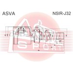 NSIR-J32, ШРУС внутренний правый 24x33x27