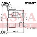 nsiu-ter, Шрус внутренний 27x126 NISSAN NISSAN TERRANO I WD21