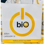 Кабель витая пара Bion BCL-U5445-181 U/UTP, кат.5e, 4x2x0,455мм AWG 25, медь ...