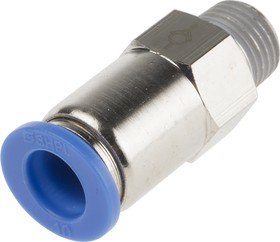 Фото 1/3 Non Return Valve, 10mm Tube Outlet, 0 to 9.9 kgf/cm², 0 to 990kPa