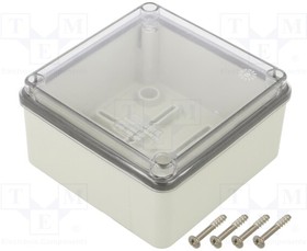 686.224, Enclosure: multipurpose; X: 108mm; Y: 108mm; Z: 56mm; SCABOX; grey