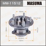 MW-11512, Ступица MASUMA MW-11512