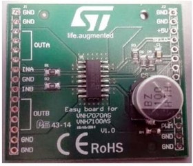 Фото 1/5 EV-VNH7070AS, Power Management IC Development Tools VNH7070AS Evaluation board