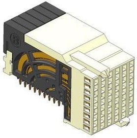 10122643-101LF, High Speed / Modular Connectors VS2 AIRMAX, R/A RECP 54POS,STD PRESS-FIT