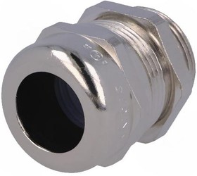 Cable gland, M25, 29 mm, Clamping range 9 to 17 mm, IP68, silver, 53112030