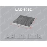 LAC-145C, LAC-145C Фильтр салонный LYNXauto