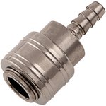 57058, Муфта универсальная быстросъемная ("мама"), со штуцером "елка" под шланг ...