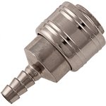 57058, Муфта универсальная быстросъемная ("мама"), со штуцером "елка" под шланг ...