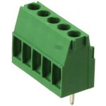 284391-5, Fixed Terminal Blocks 5P SIDE ENTRY 3.5MM