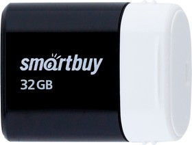 Фото 1/9 USB 2.0 накопитель Smartbuy 032GB LARA Black (SB32GBLARA-K)