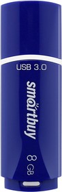 Фото 1/7 USB 3.0/3.1 накопитель Smartbuy 8GB Crown Blue (SB8GBCRW-Bl)