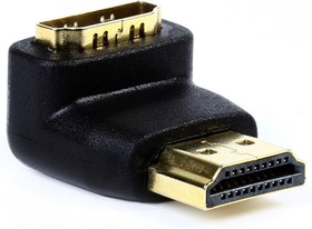 Фото 1/7 Адаптер Smartbuy HDMI M-F, угловой разъем (A111)/50