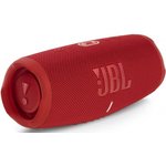 Портативная колонка JBL Charge 5, 40Вт, красный [jblcharge5red]