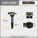 MIC-306, Катушка зажигания Mitsubishi Outlander 03-09 (2.4 4G69) MASUMA