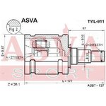 TYIL-911, ШРУС внутренний левый 27x50x24 (oem-исполнение)