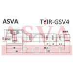 TYIR-GSV4, ШРУС внутренний правый 27x41,2x24 (oem-исполнение)