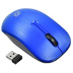 1090723, Мышь компьютерная Oklick 525MW синий опт (1000dpi) беспр USB (2but)