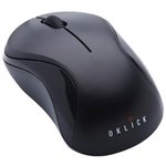 Мышь Oklick 605SW, оптическая, беспроводная, USB, черный [384108]