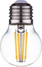 Светодиодная нитевидная лампа прозрачная груша А60 11 Вт 6500 К Е27 FAR000195