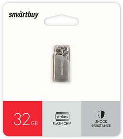 Фото 1/3 USB 2.0 накопитель Smartbuy 032GB MU30 Metal (SB032GBMU30)