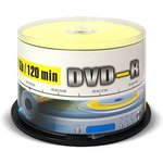 UL130003A1B, Диск DVD-R Mirex 4.7 Gb, 16x, Cake Box (50), (50/300)
