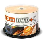 UL130013A1B, Диск DVD+R Mirex 4.7 Gb, 16x, Cake Box (50), (50/300)