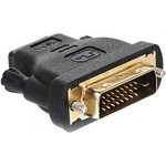 VAD7818, Переходник HDMI 19F to DVI-D 25M позолоченные контакты, VCOM