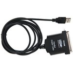 VCOM VUS7052 Кабель-адаптер USB A (вилка) -  LPT (прямое подключение к LPT порту ...