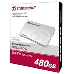 TS480GSSD220S, Твердотельный диск 480GB Transcend 220S, 2.5" ...