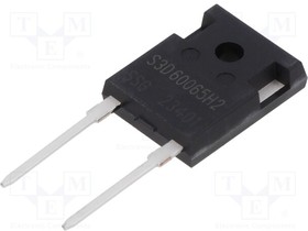 S3D60065H2, Diode: Schottky rectifying; SiC; THT; 650V; 60A; 484W; TO247AC; tube