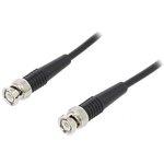 Coaxial Cable, BNC plug (straight) to BNC plug (straight), 50 Ω, RG-58C/U ...