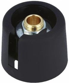 Фото 1/2 A3020069, Control knob with recess Black ø20mm