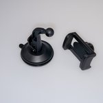 PL5067, Держатель для телефона на жесткой штанге, раздвижной, на присоске