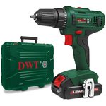 ABS18L2BMC, Дрель-шуруповерт аккумуляторная DWT ABS-18 L-2 BMC