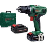 ABS18L2BMC, Дрель-шуруповерт аккумуляторная DWT ABS-18 L-2 BMC