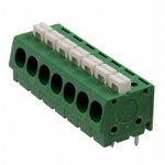 1986712-7, Fixed Terminal Blocks 5.08MM S/E SPRING 7P SCREWLESS TERM BLOCK