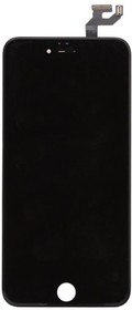 Фото 1/2 Дисплей (экран) в сборе с тачскрином для iPhone 6S Plus с рамкой черный (In-Cell)