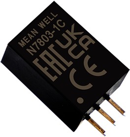N7803-1C, DC/DC converter, input 6-36V, output 3.3V/1000mA