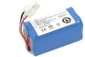 Фото 1/2 Аккумулятор для пылесоса iClebo Arte, Pop, Smart (EBKRWHCC00978). Li-ion, 3400mAh, 14.4V