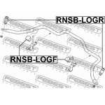 RNSB-LOGR, Втулка стабилизатора | перед прав/лев |