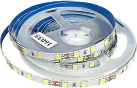 Светодиодная лента 14,4W/m 6000K 12V SMD5054 60D IP20 650Lm 5м 16035