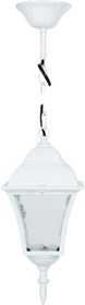 Садово-парковый светильник Е27 60Вт IP43 белый, фактурное стекло, TV-880HG w