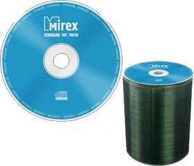 UL120051A8T, Диск CD-R Mirex 700 Mb, 48х, Standart, Shrink (50), (50/500)