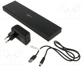 58484, Splitter; HDCP 2.2,HDMI 2.0; black; Input: DC socket,HDMI socket