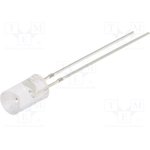 OSY5JA5MC1B-12V, LED; 5mm; yellow; 100?150mcd; 120°; Front: recessed; 12V; -30?85°C