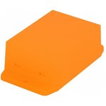 NUB705029OR, 70x50,4x29,5мм, ABS пластик, оранжевый, с фланцами / NUB705029OR