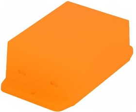 Фото 1/2 NUB705029OR, 70x50,4x29,5мм, ABS пластик, оранжевый, с фланцами / NUB705029OR