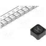 DRQ127-101-R, 0127 Shielded Wire-wound SMD Inductor with a Ferrite Core ...