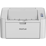 Принтер лазерный Pantum P2506W черно-белая печать, A4, цвет серый