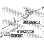 Пыльник рулевой SUBARU IMPREZA G12 2007-2011 SBRKB-G12L